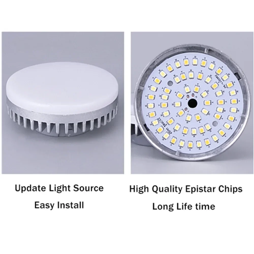 표면 장착형 LED 다운라이트 현대 회전식 교체 가능 GX53 램프 LED 천장 스포트 라이트 AC85-265V 실내 조명