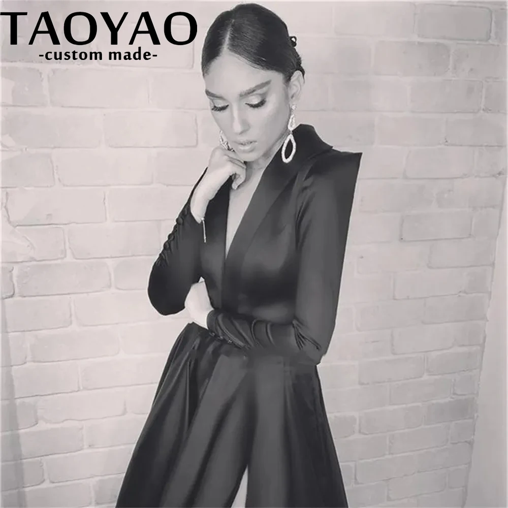 Рисунок 2 - Черные вечерние платья а-силуэта