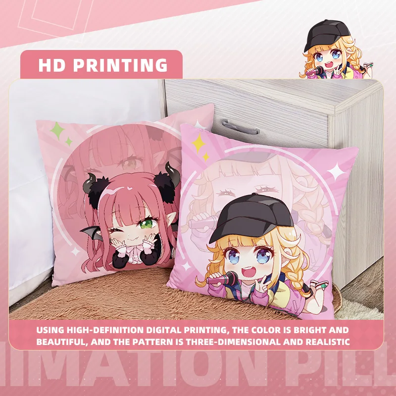 Anime Decorative Pillow Case Cushion Cover Home Decoration Kitagawa