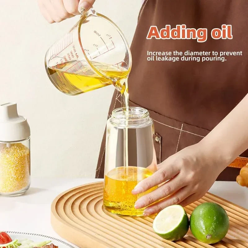 2 in 1 Oil Sprayer Spray Oil Dispenser Kitchen Spray Bottle Olive Oils Cooking Frying BBQ Camping Large Capacity oil spray bottle oil sprayer oil spray dispenser oil dispenser