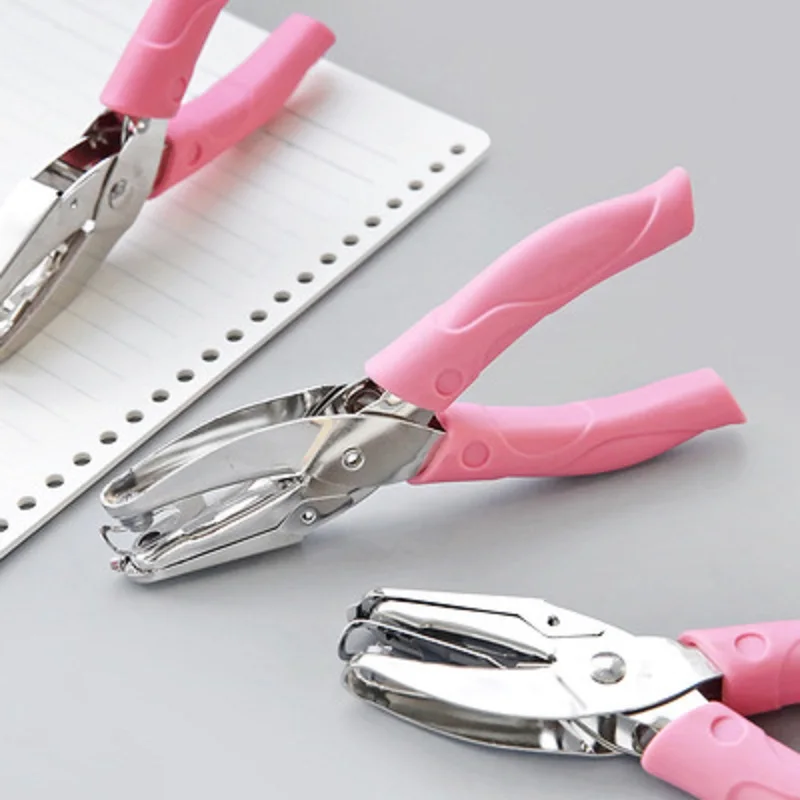 Paper Cutter Hole Punching Tools Paper Craft Punch Single Hole Puncher Scrapbooking Paper Punches Star Heart Circle DIY