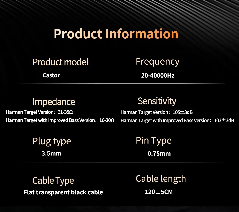 KZ Castor 2DD Dynamic in Ear Earphone High-end Tunable Earphones HiFi Bass Monitor Headphone Cancelling Earbud ZSNPRO EDXPRO