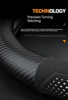 Car Breathable Anti-Slip Suede Leather Steering Wheel Cover For Cupra Formentor Terramar Tavascan Ateca Born Leon ST IBIZA Raval 6