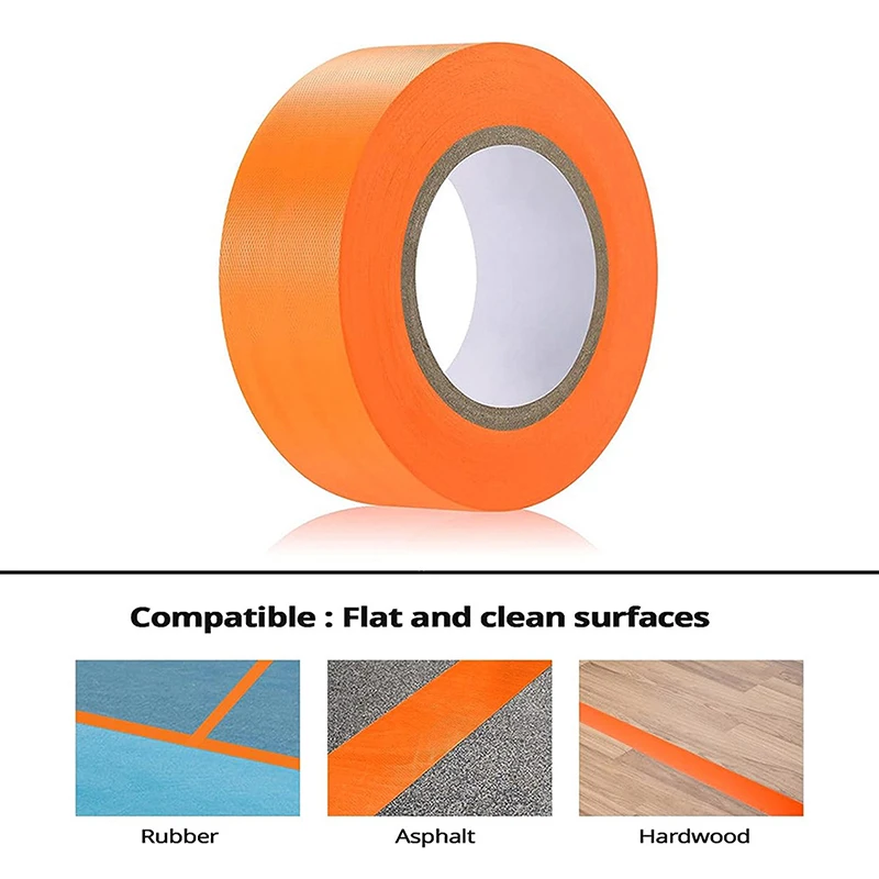 

1PC Pickleball Tape For Outdoor Court Temporary Pickleball Court Line Tape Court Marking Kit For Pickleball