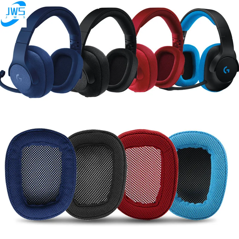 

Replacement Ear Pads Parts for Logitech G533, G633, G635, G933, G935 EarPads Bumper Headband Earmuff Cover Cushion
