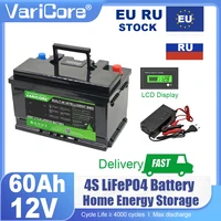 Batterie LiFePO4 12V 24V 100Ah 180Ah 200Ah 340Ah avec protection BMS pour camping-cars, voiturettes de golf, véhicules tout-terrain, systèmes solaires et éoliens, avec chargeur - Stock UE 5