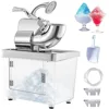Small Appliances/110V Commercial Ice Crusher 661LBS/H, ETL Approved 300W Electric Snow Cone Machine with Dual Blades, Stainless