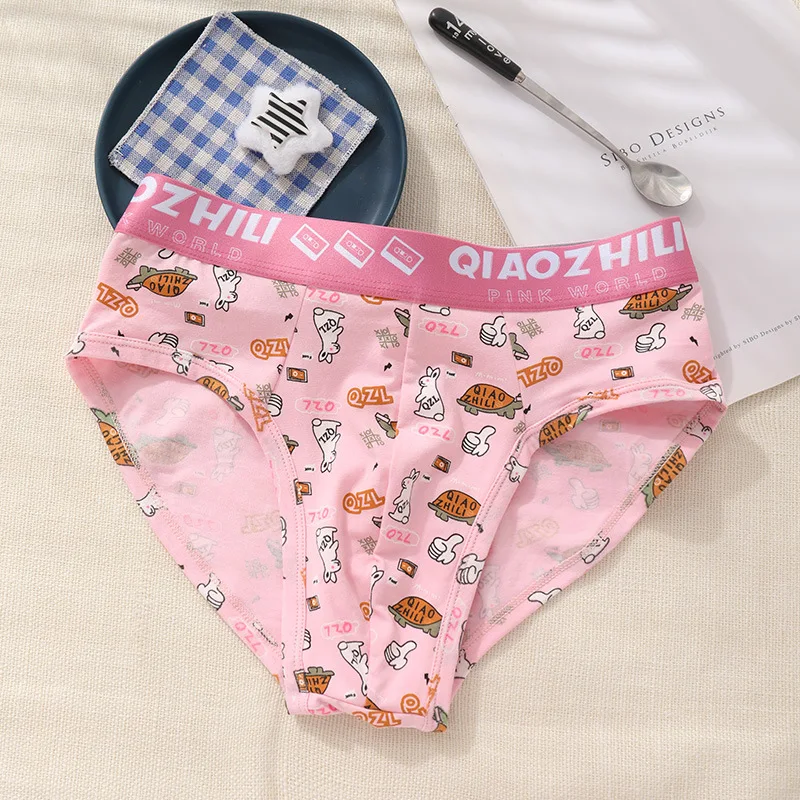 Description Picture 4 of itemEXILIENS New Hot Pink Underwear Men Brief Cotton Cool Sexy Panties Mens Briefs BoxerShorts Man Male Underpants Size L-3XL K74-JH