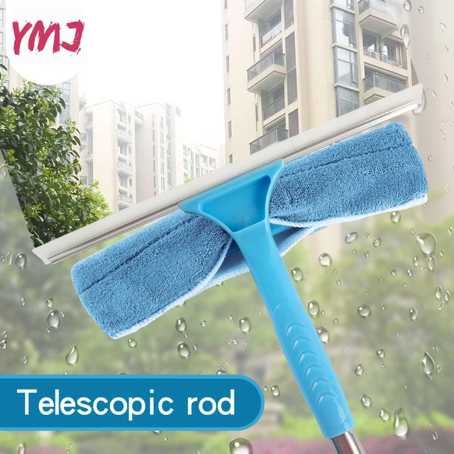Home Window Wiper Glass Cleaner Brush Tool Brush for Washing Windows Glass  Brush Cleaning Tool Telescopic High-rise Cleaning - AliExpress