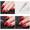 YIKOOLIN 5Pcs 2 Way Dotting Pen Tool Nail Art  Dot Paint Manicure kit for Embossing Pattern Clay Sculpting Nail Art 4