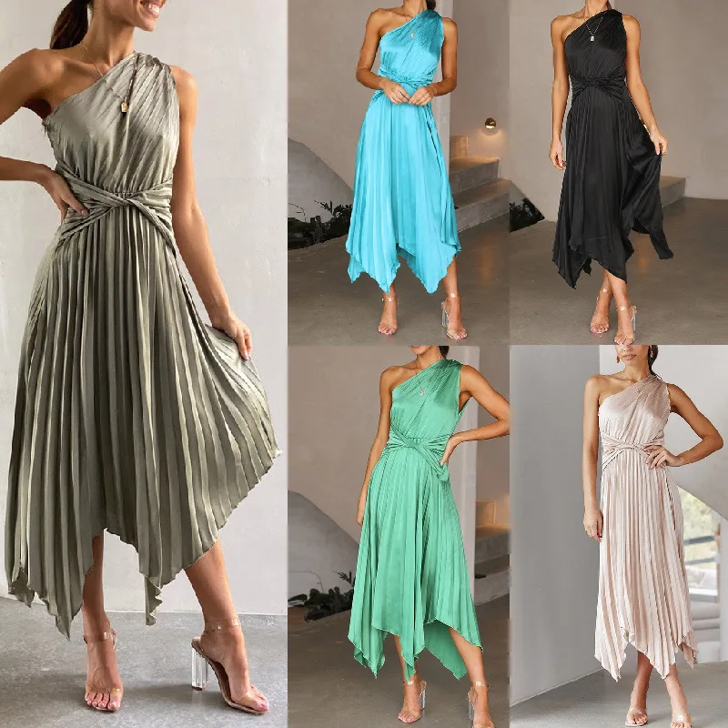 

Sexy Dress 2023 Summer Sexy Women Solid Color Pendulum Party Nightclub Dress Vestidos Long Dress Streetwear Vintage Dress
