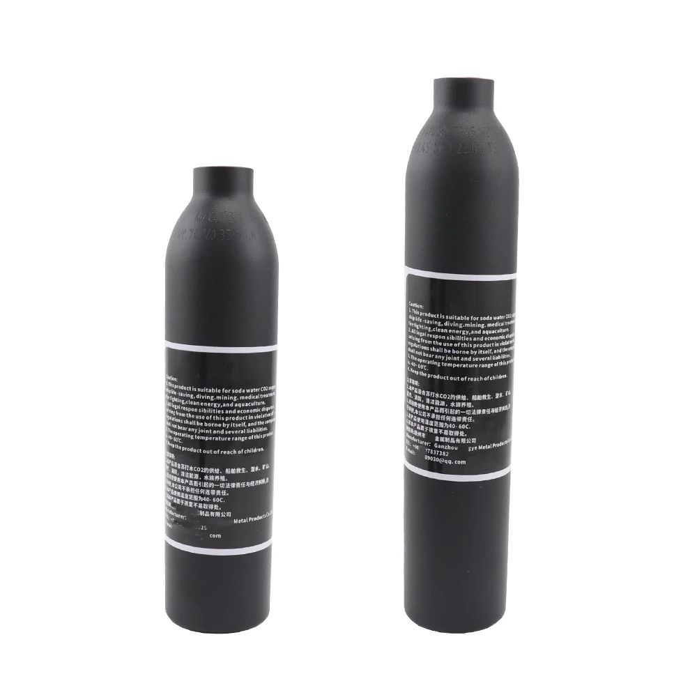 300Bar 4500PSI Gas Cylinder Aluminium Air Tank Aquarium Soda CO2 Oxygen