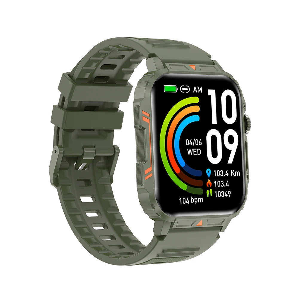 Smartwatch 1.95 Inch Screen Health Monitoring Watches Android IOS IP68 thumbnail 4
