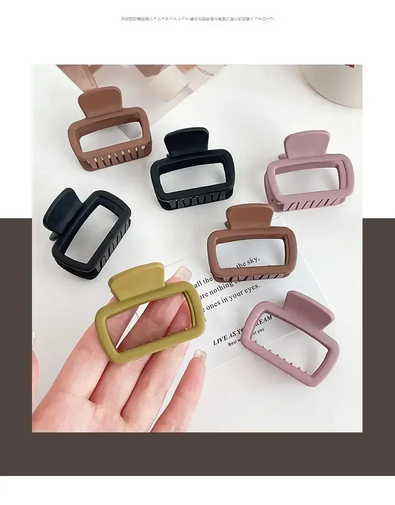 Piccole mollette per capelli opache per donna e ragazza_voghion.com