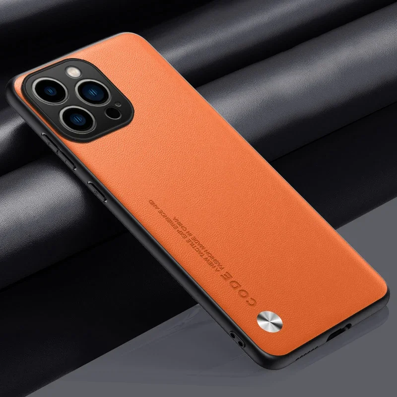 Luxury Ultrathin Leather Phone Case - Shockproof Soft Back Cover