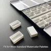 24pcs 3.2ML Empty Watercolor Paint Full Pans -  Watercolor Full Pans Empty Plastic Palette for Painting DIY Travel Art Drawing 4