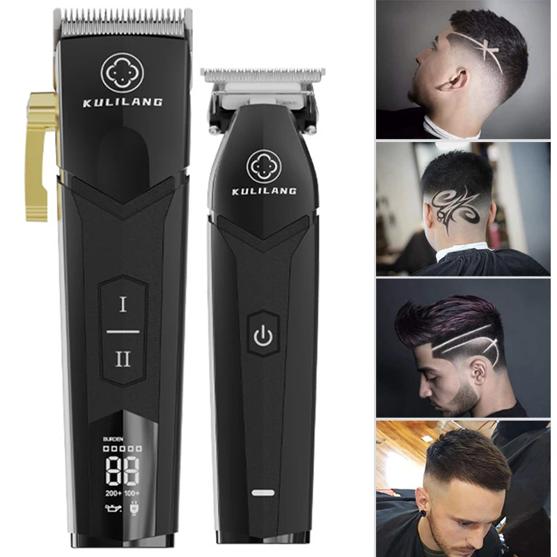 

Professional Electric Hair Clipper For Man Madeshow R77F FADE Blade R55 High Power 7200RPM Hair Trimmer Barber Hair Cut Tool