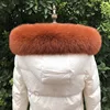 Winter Genuine 100% Real Fox Fur Scarf Fox Straight Collar Scarf Genuine Thick Shawl Natural Fox Fur Collar Real Fox Fur Scarves 6