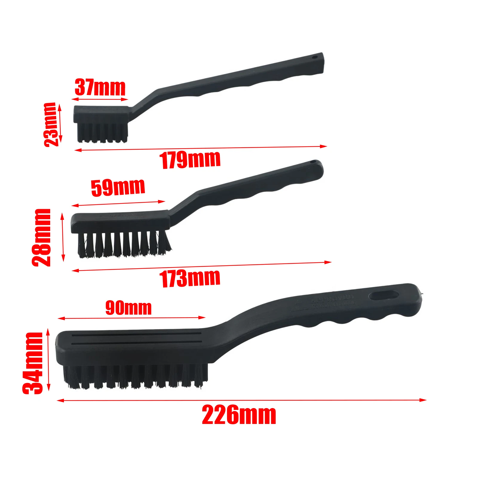 1pc/3pc Reinigung Pinsel Industrielle Anti-Statische Pinsel Haarbürste Für Elektrische Komponenten PCB Linie Bord Staub Reinigung pinsel Werkzeug – Detail 2