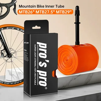 Camera d'aria per bicicletta MTB ultraleggera 2PSC 26 27,5 29 pollici Pneumatico in materiale TPU per bici 45mm Valvola francese resistente alla foratura