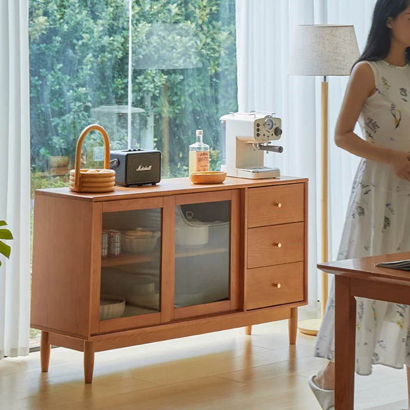 Prefab House Sideboards et Sideboard China Cabinet Dining Room Accent Complete Kitchen Furniture Alacena Living Interior LT