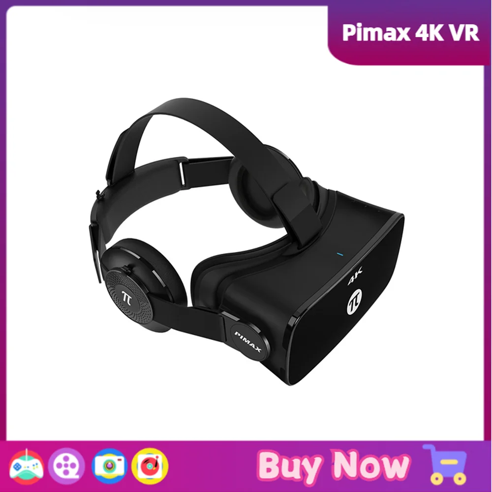2023 Newest PIMAX 4K 3D Virtual Reality Smart Glasses VR Headset For