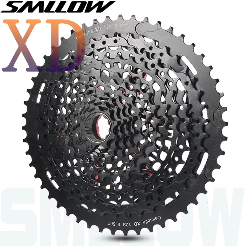 

Кассета SMLLOW 12 S 9-50T, свободное колесо, горный велосипед, 12 Скоростей, XD черный, 11s 9-42/46T, звездочка, маховик для горного велосипеда