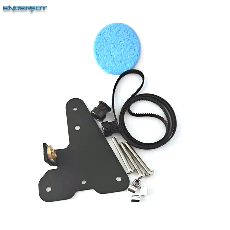 Impressora 3d Alumínio Duplo Z-axis Placa Traseira Passiva do Bloco Suporte do Parafuso de Chumbo para a Crialidade Ender3 Ender-3 Pro Peças da - Imagem 2