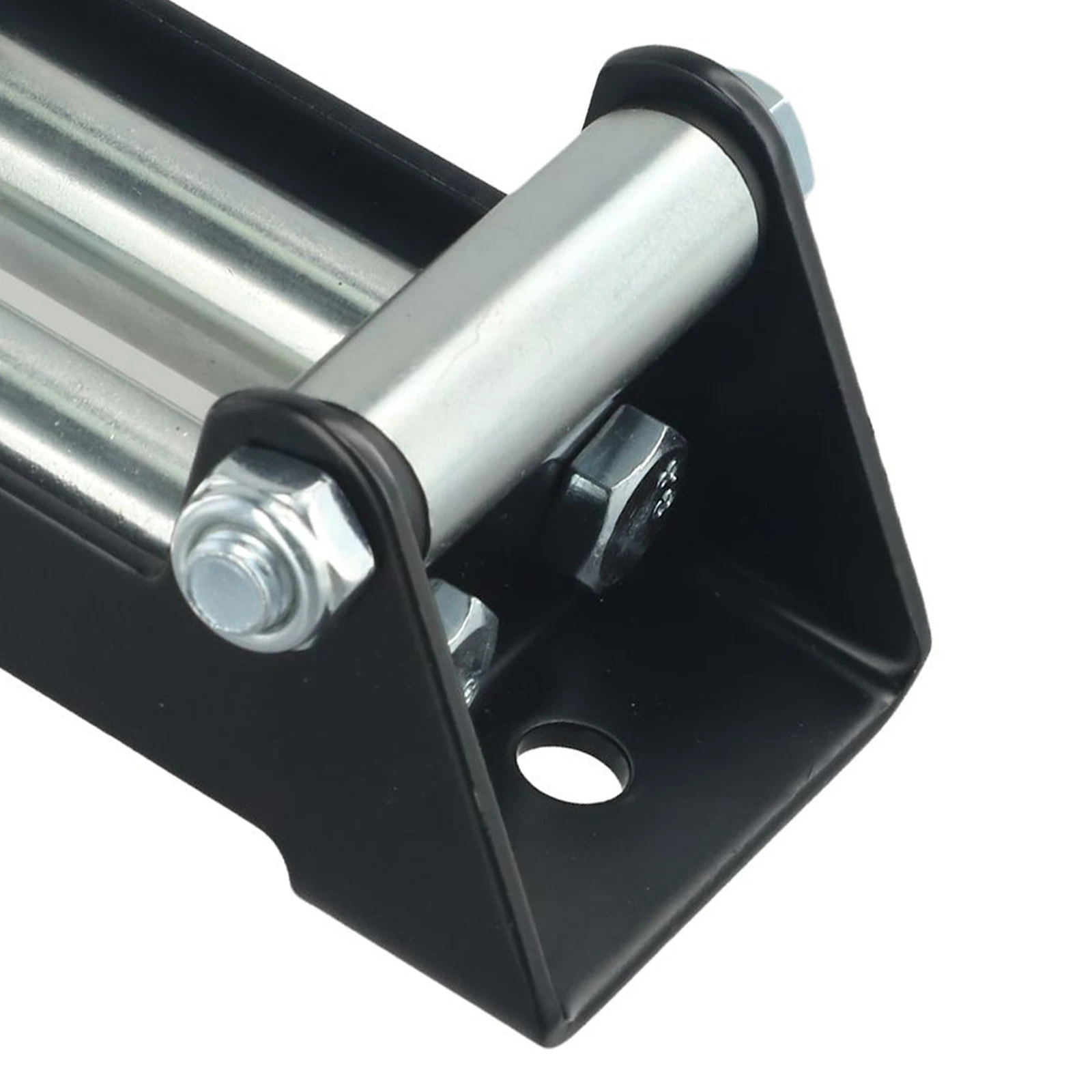 Winch Roller Fairlead Heavy-Duty Winch Roller Cable Guide 4 Way Cable Guide 2000LB 4500LB Bolt Pattern Off Road ATV UTV 1pcs