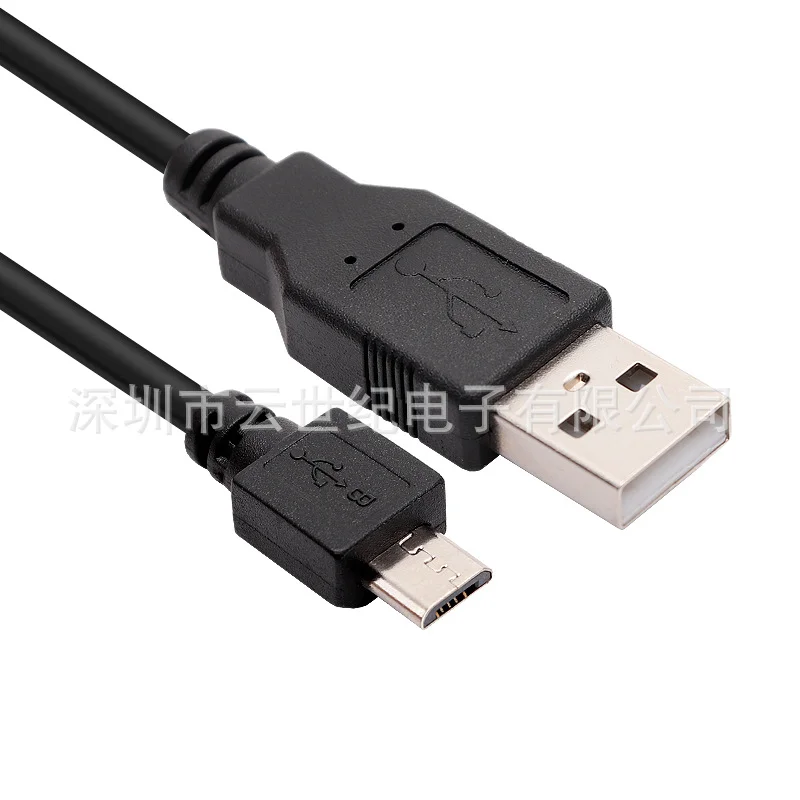 100개 고품질 PS4 핸들 충전 케이블/PS4 데이터 충전 케이블 블랙 1.5m