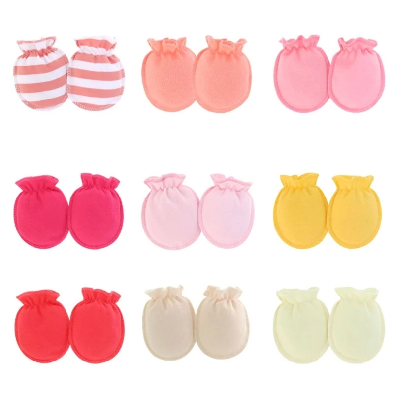 Soft & Safe Baby Anti Scratch Gloves Comfortable Secure Infant Anti Scratch Mittens Protect Your Baby' Delicate Skin 3