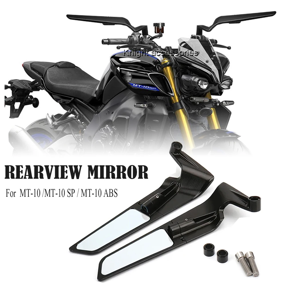 Mt10 Moto Wind Wing Specchietto Retrovisore Rotante Regolabile Per Yamaha Mt-10 Sp Mt10 Mt 10 Abs Mt10 2023