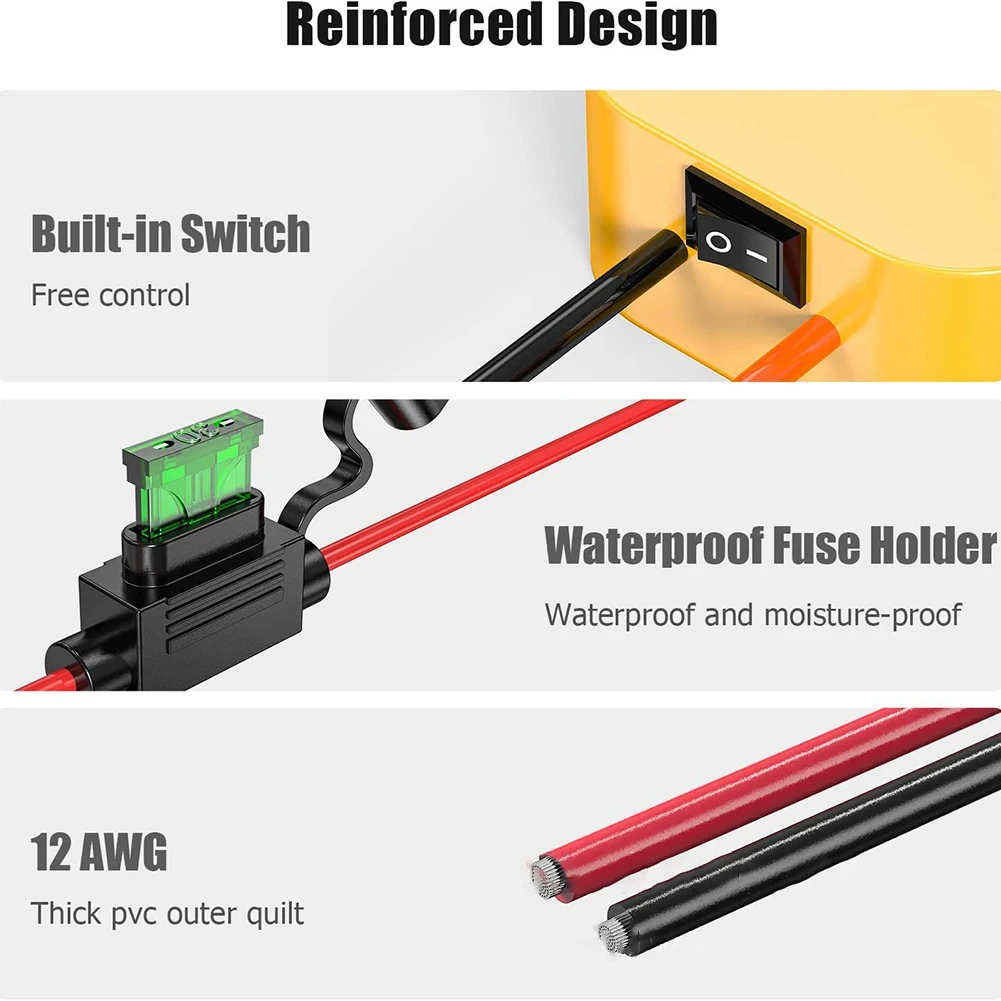 Adaptador Convertidor Para Baterías De 18V - Compatible Con BL1830, BL1840, BL1850, Etc.