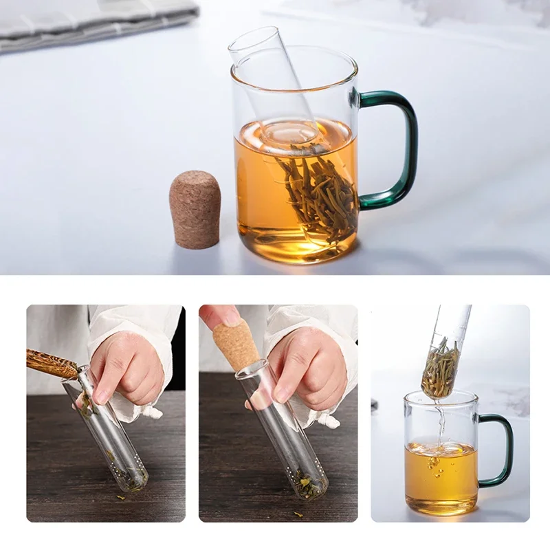 Infuser Filter Sieve Glass Pipe Creative Mate Maker Brewing For Spice Herb Tea Strainer Teaware Tool Accessories_voghion.com