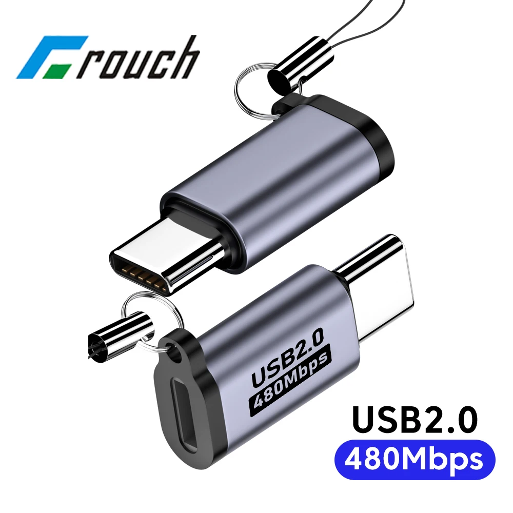 Adattatore Di Ricarica Rapida Da Micro Usb A Usb C Convertitore Da 480Mbps Da Mini Usb A Usbc Connettore Da Tipo C A Lightning Per Iphone Android