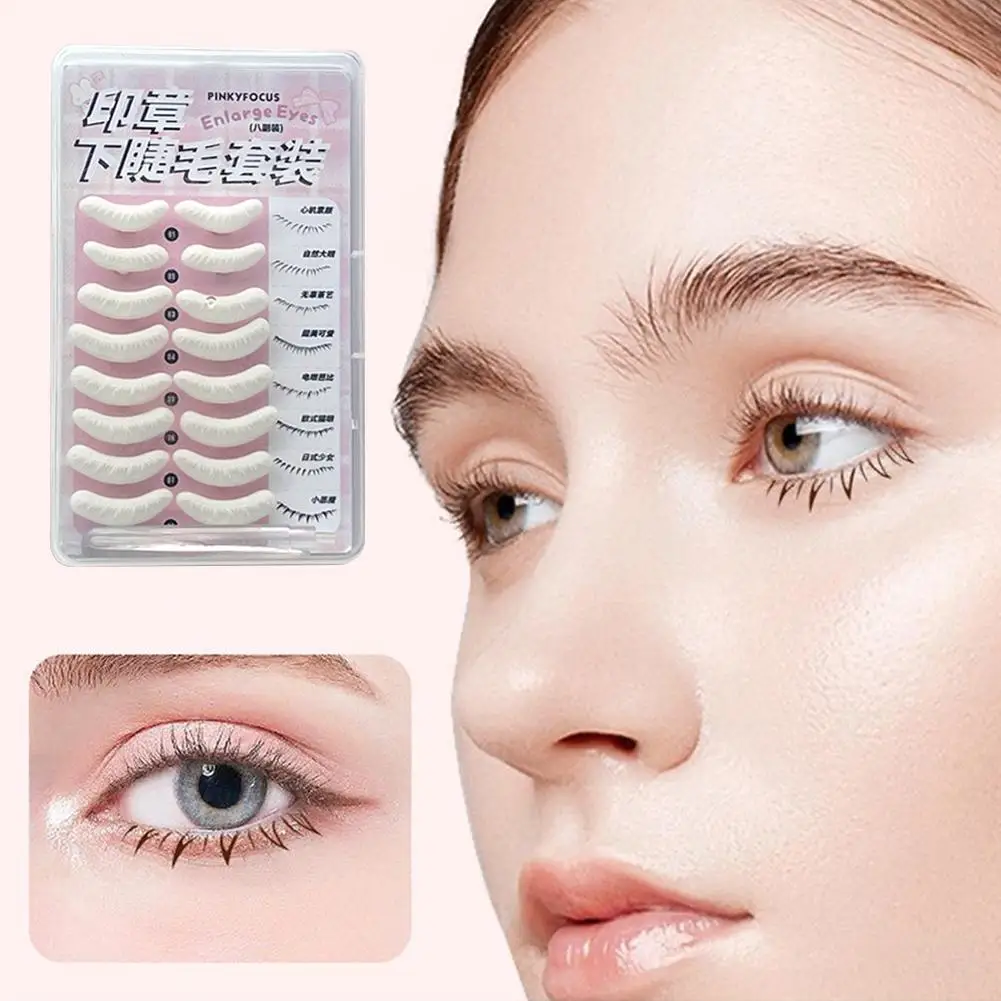 

Lower Eyelash Seal DIY Eyelash Stamps Tool Makeup Tool Natural Eyelashes Extensions False Eyelash Lashes Lower Sea H2J9