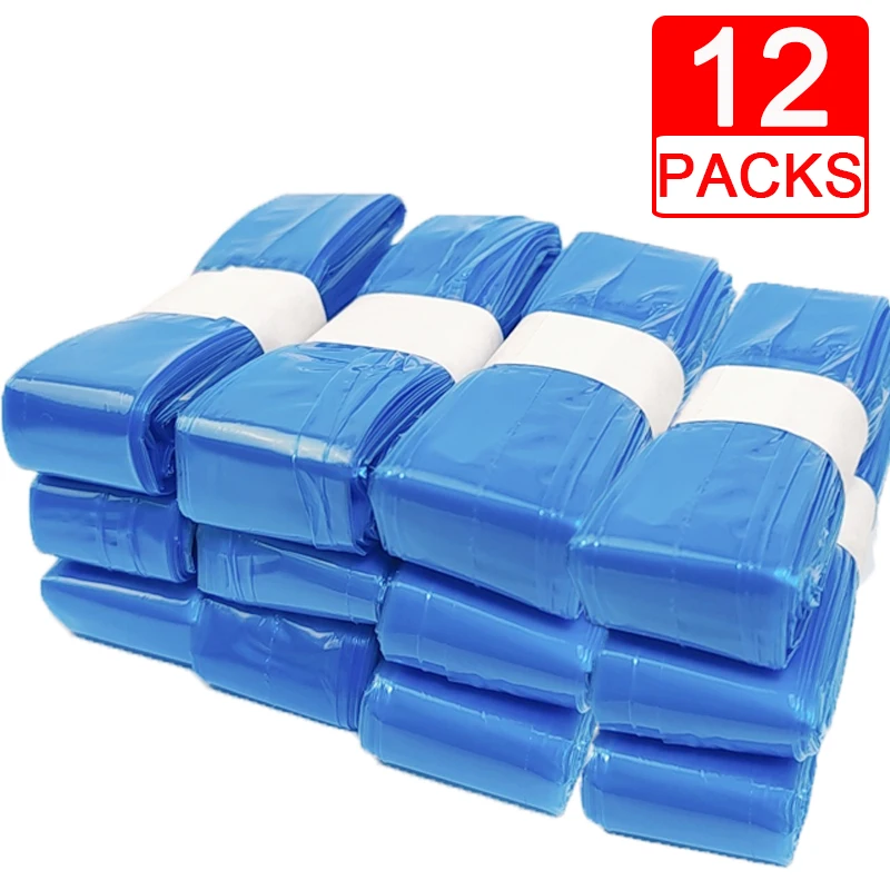 12 PCS Refill Bags Baby Diaper Garbage Bags For Angelcare Trash Bucket Replacement Liners Garbage Bag For Sangenic Tommee Tippee