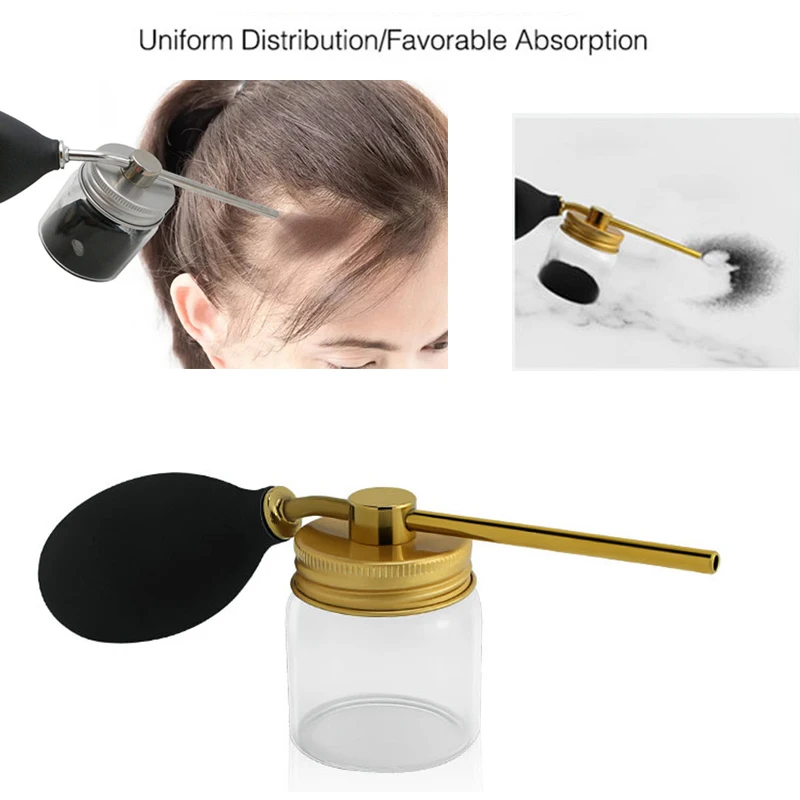 Refillable Talc Powder Blower Puffer Barbers Hairdressers Talcum Bottle Hair Salon Barber Powder Spray Bottle,hairdressing spray bottle