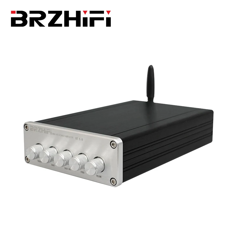 

BREEZE Audio Hot Sell DP1 TPA3116 2.1 Class D Mini Digital Power Amplifier Bluetooth 5.0 Output 50W*2 100W Stereo Amplificador