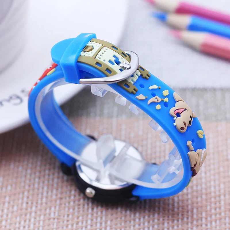 Fashion New Cool Cartoon Dinosaur Digital Quartz Watches For Children Boys Girls Little Baby Students Learn Time Cute Waterproof 6
