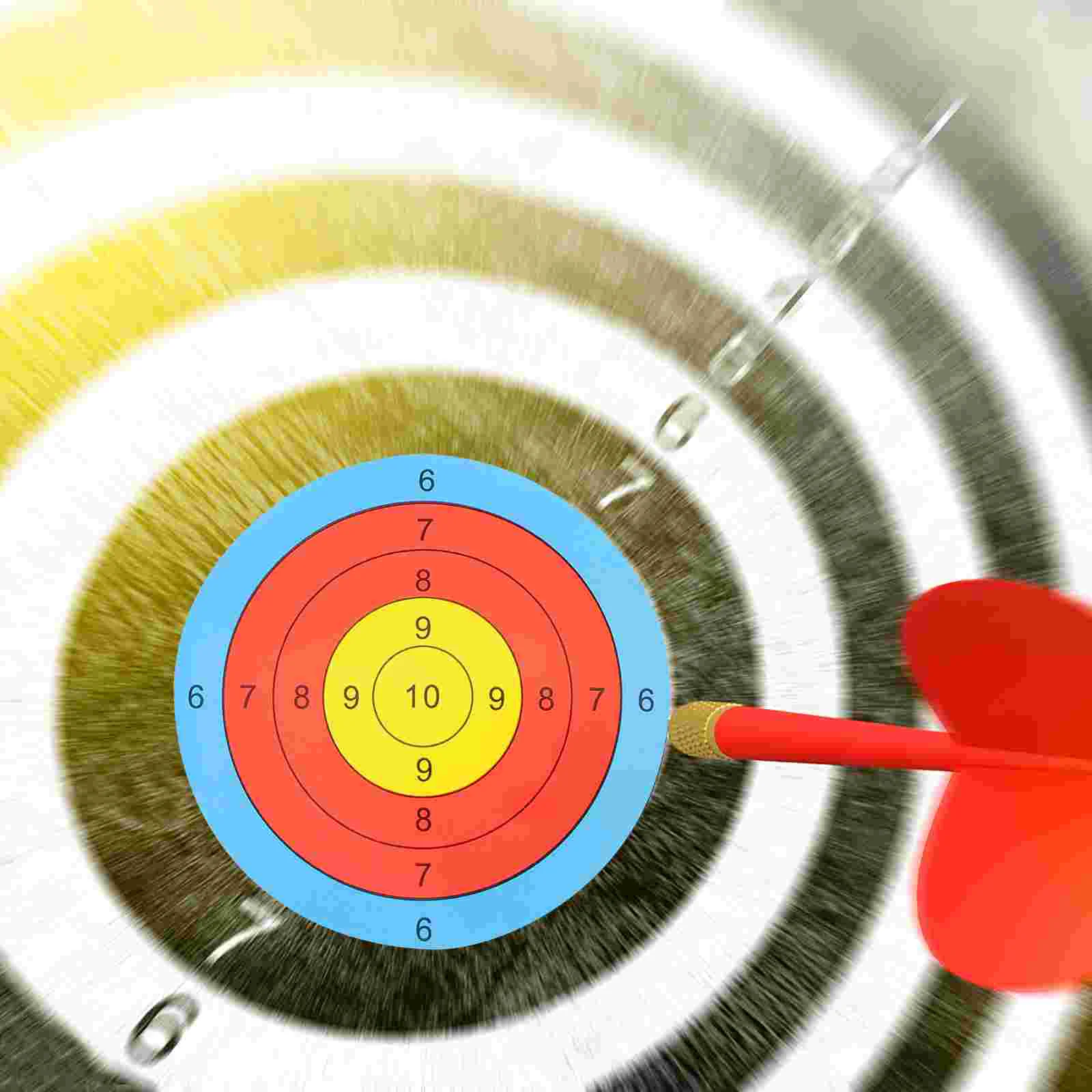 

198/208 Paper Targets for Shooting Range Hunting Accessories Round Labels Spot Self-adhesive Stickers Red Circle