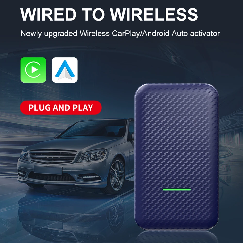 

CarlinKit 4.0 CarPlay Adapter Wired Car Play to Wireles Wireless CarPlay Dongle Mini Box Wireless Android Auto Car Accessories