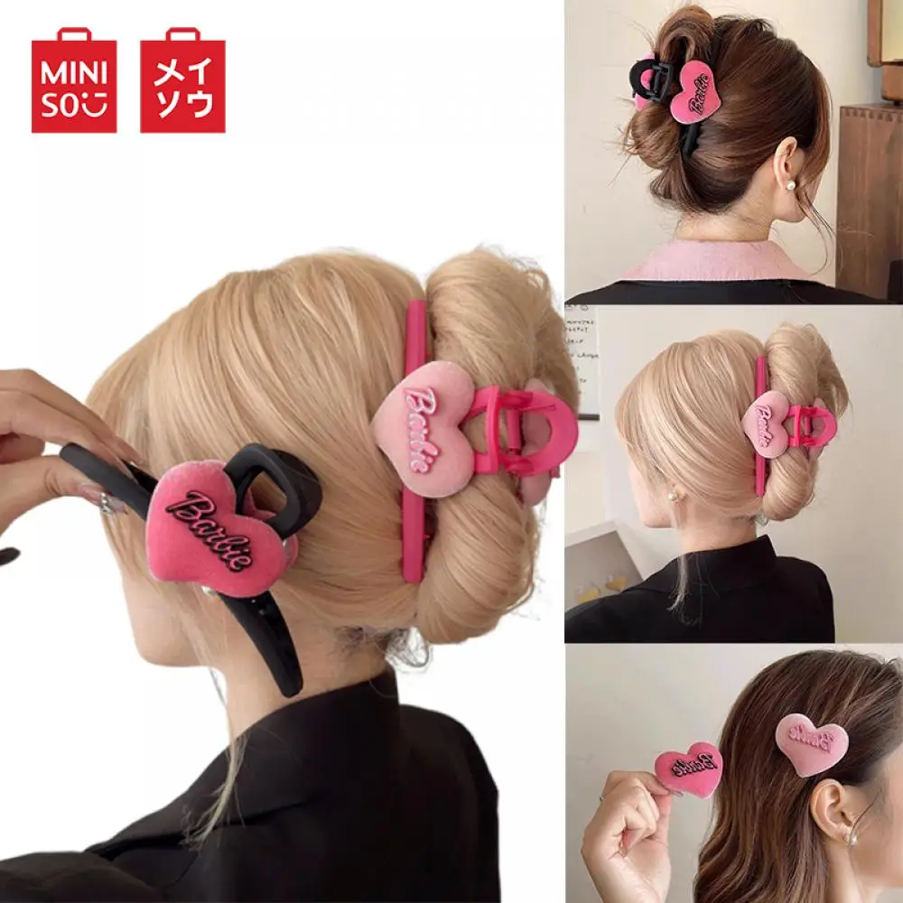 

New Barbie Hair Claw Cartoon Hair Clip Sweet Girls Kawaii Updo Back of Head Cute Large Size Shark Scratch Clip Hair Accessories