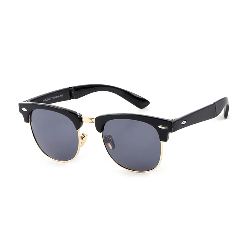 Fashion New Retro Metal Classic Driving Glasses for Men and Women Unique Design Foldable Sunglasses To Protect Against UV 400