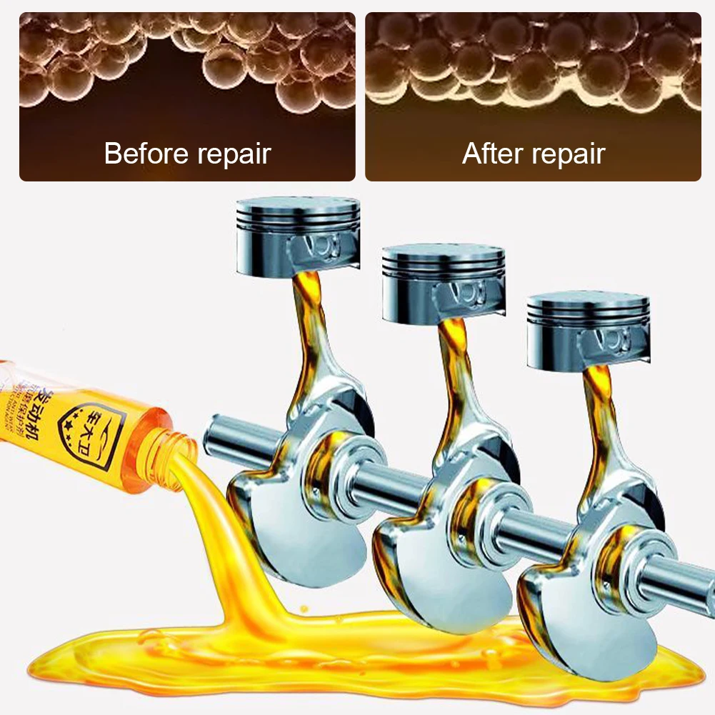Engine Cylinder Repair Agent Additive Oil For Engine Protection 100ml Noise  Reduction Anti-Wear Repair Oil Reduce Friction - AliExpress