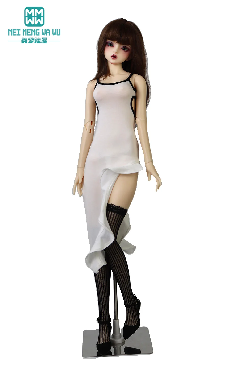 Fits BJD Doll Clothes 60cm 1/3 1/4 MSD DD SD Stylish fishtail slip dress Girl's Gift