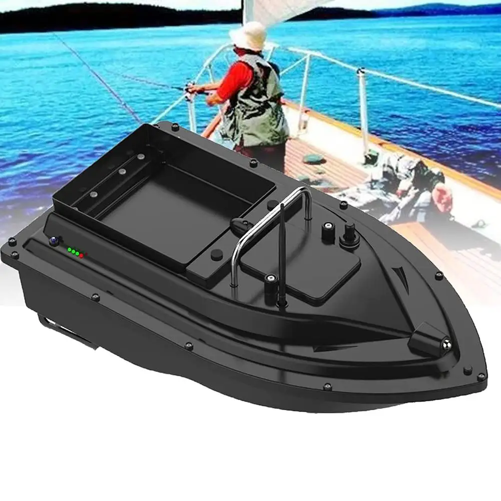 Remote Control Fishing Bait Boat 1.5kg Load Capacity 500m Conveying