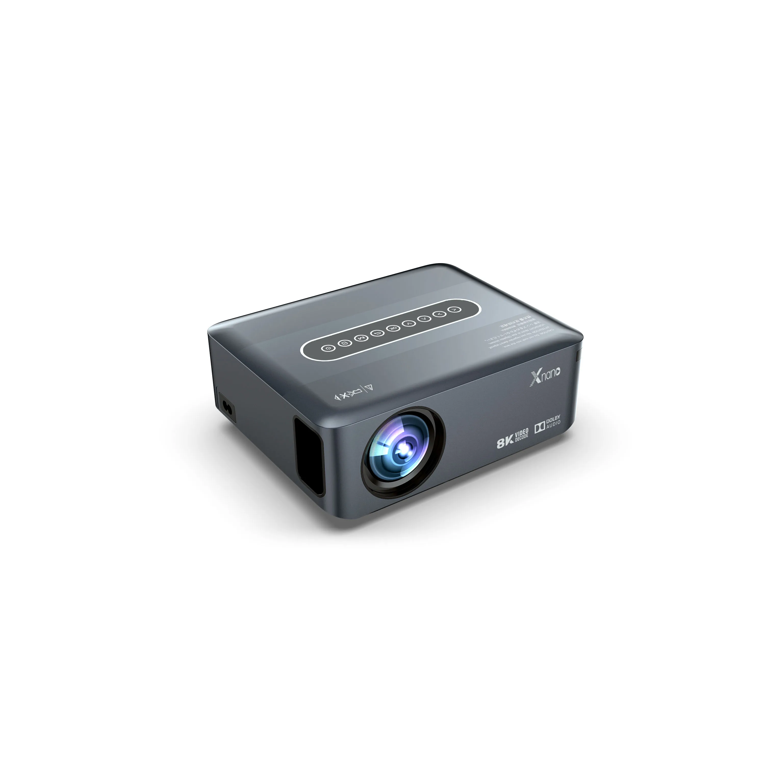 

Проектор Фабричный глобальная версия Xnan X1 mini 1080P с 8K мультимедийной системой проектора l2000 люмен
