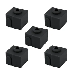 Silicone Heat - Resistant Socks for 3D Printer Heating Block Protection (5 PCS)