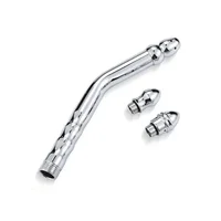 Neue Edelstahl Metall Anal reiniger Bidet Wasserhähne gehetzt Anal Dusche Dusche Reinigung Einlauf Einlauf Butt Plugs Tap Erwachsenen 1